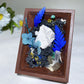 Crystal Scenery in Wooden Photo Frame with Scent Crystal Healing Bulk Wholesale