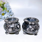 2.0"-3.1" Crystal Pot Carving Crystal Healing Bulk Wholesale