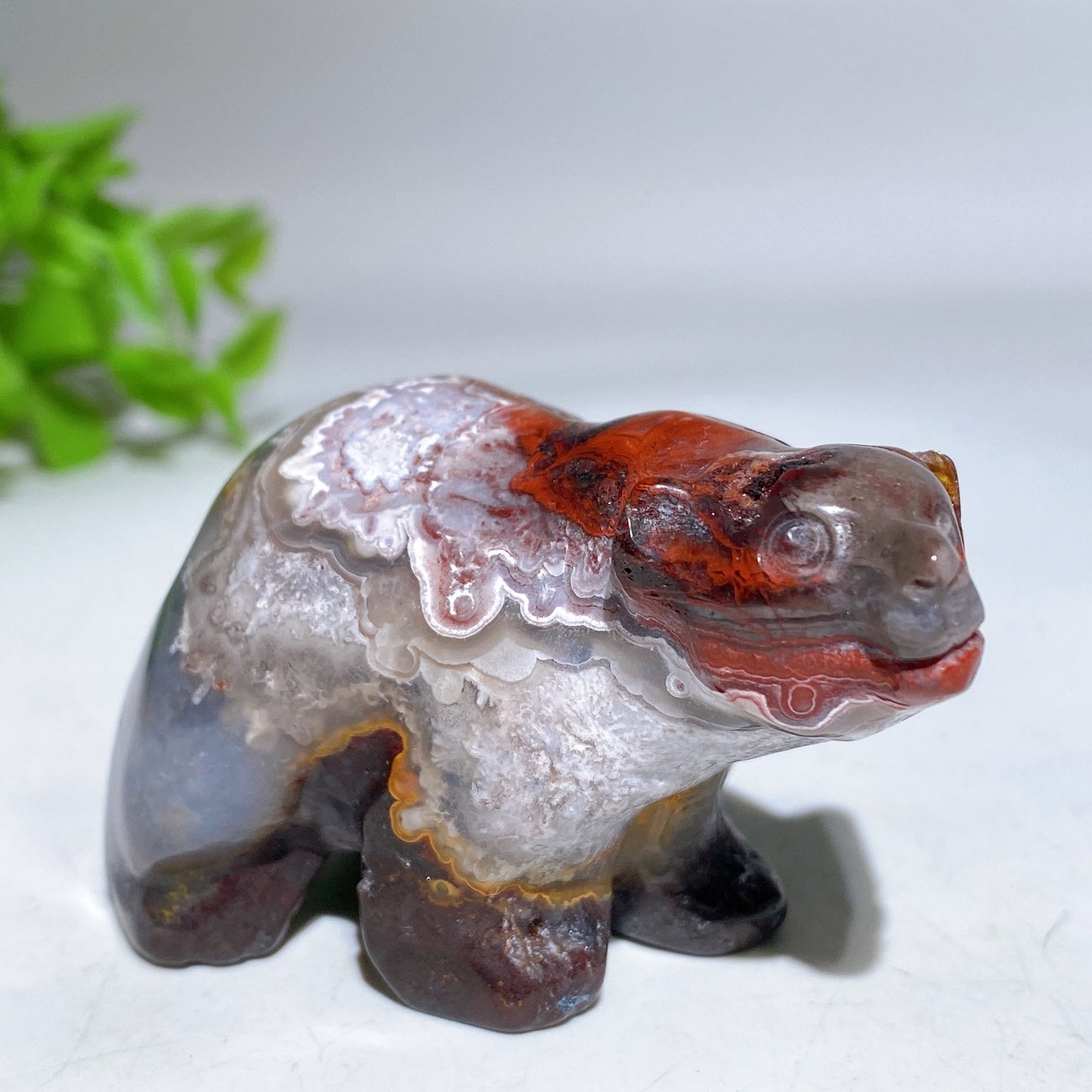 2.1" Crystal Bear Carving Crystal Healing Bulk Wholesale