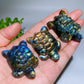 2.0" Labradorite Turtle Carving Crystal Healing Bulk Wholesale