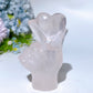 3.1" Crystal Finger Heart Carving Crystal Healing Bulk Wholesale