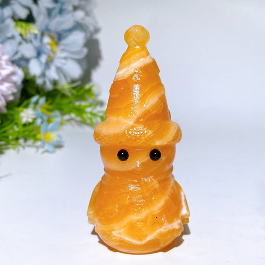 3.1" Crystal Snowman Carving Crystal Healing Bulk Wholesale