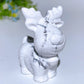 2.1" Crystal Reindeer Carving Crystal Healing Bulk Wholesale