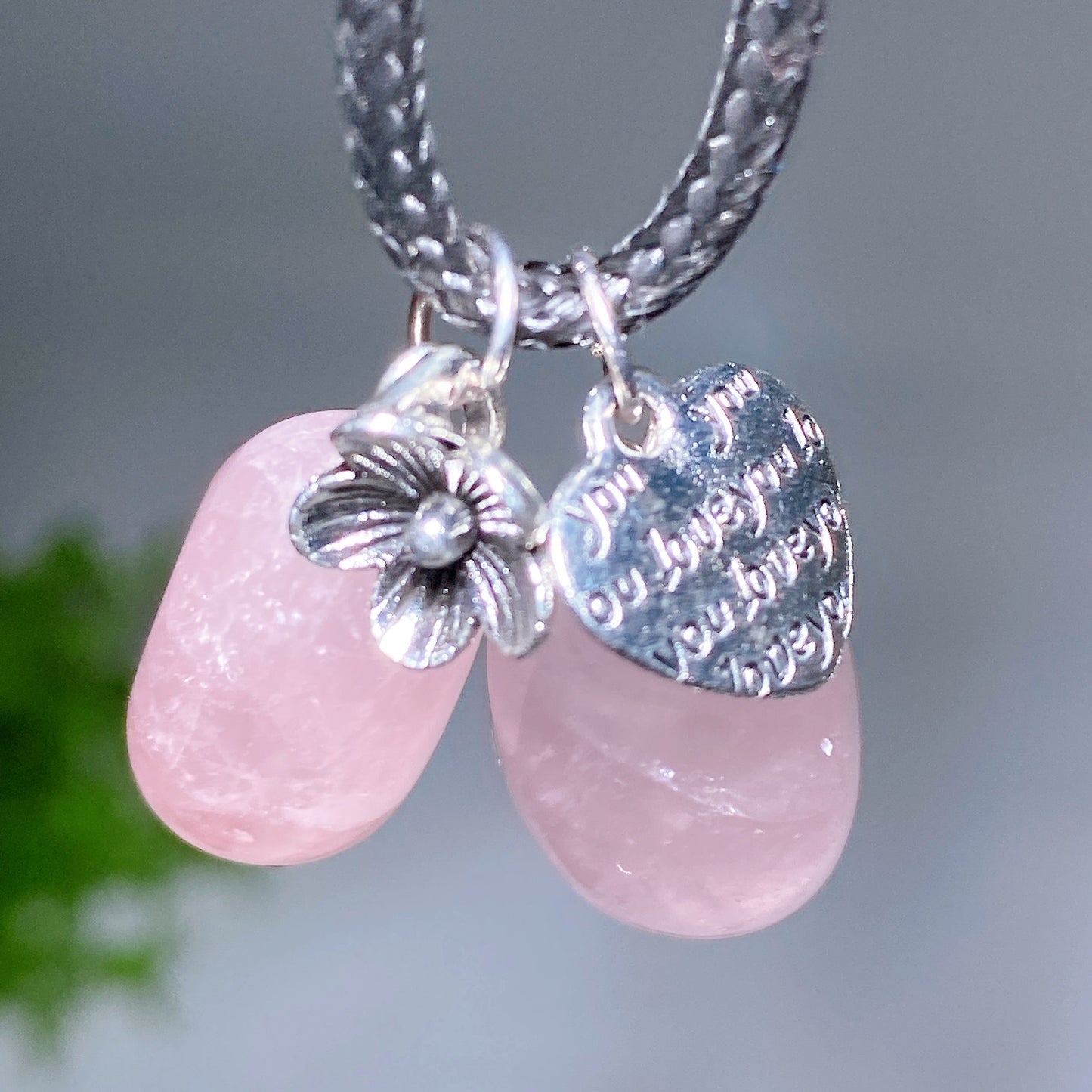Rose Quartz Pendant Crystal Healing Bulk Wholesale