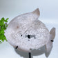 Druzy Agate Fish Carving with Stand Crystal Healing Bulk Wholesale
