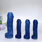 3.0"-4.0" Blue Aventurine Ding Ding Carving Crystal Healing Bulk Wholesale