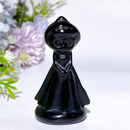 2.5" Crystal Princess Carving Crystal Healing Bulk Wholesale