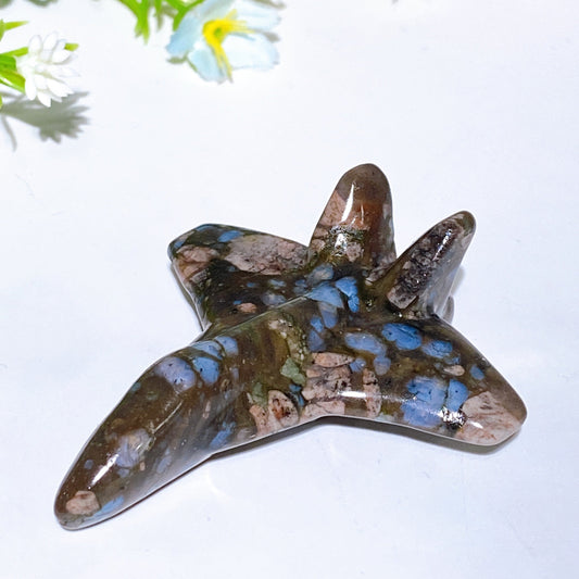 2.7" Crystal Plane Carving Crystal Healing Bulk Wholesale