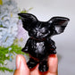 2.4" Black Obsidian Gizmo Carving Crystal Healing Bulk Wholesale
