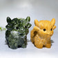 4.2"-4.6" Crystal Cattle Carving Crystal Healing Bulk Wholesale