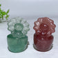 1.5" Crystal Flower Bonsai Carving Crystal Healing Bulk Wholesale