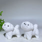 2.1" White Jade Dog Carving Crystal Healing Bulk Wholesale