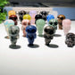 1.5" Mixed Crystal Jack Skelinton Carvings Bulk Wholesale