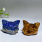 1.3" Crystal Cat Head Carving Crystal Healing Bulk Wholesale