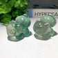 1.9" Green Fluorite Bulbasaur Carvings Bulk Wholesale