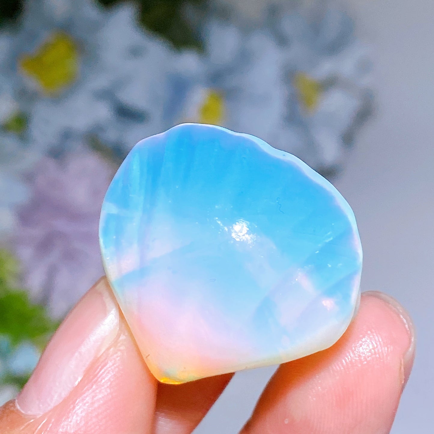 1.1" Crystal Shell Carving Crystal Healing Bulk Wholesale