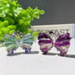 1.4" Fluorite Butterfly Pendant Bulk Wholesale