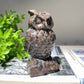 3.5" Yooperlite Owl Crystal Carvings Bulk Wholesale