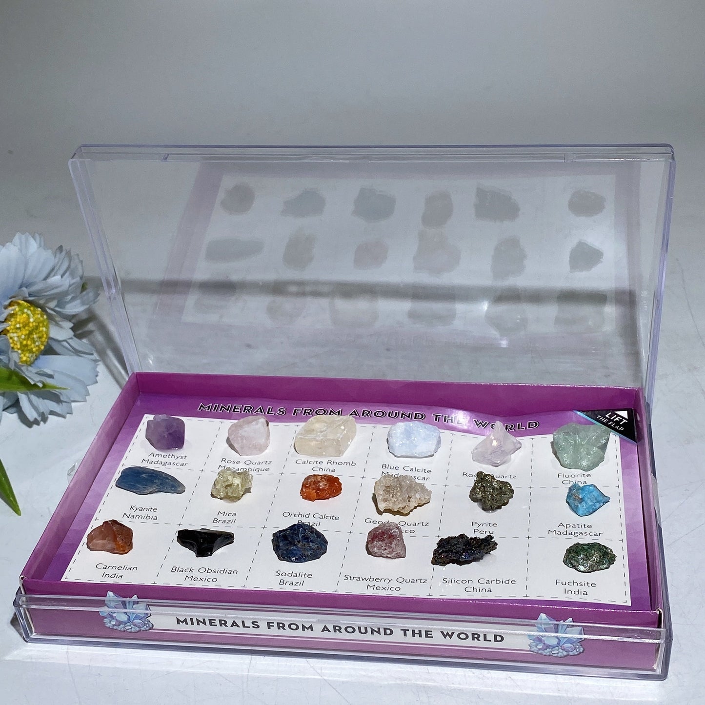 Minerals From Around The World Box Set Crystal Healing Bulk Wholesale