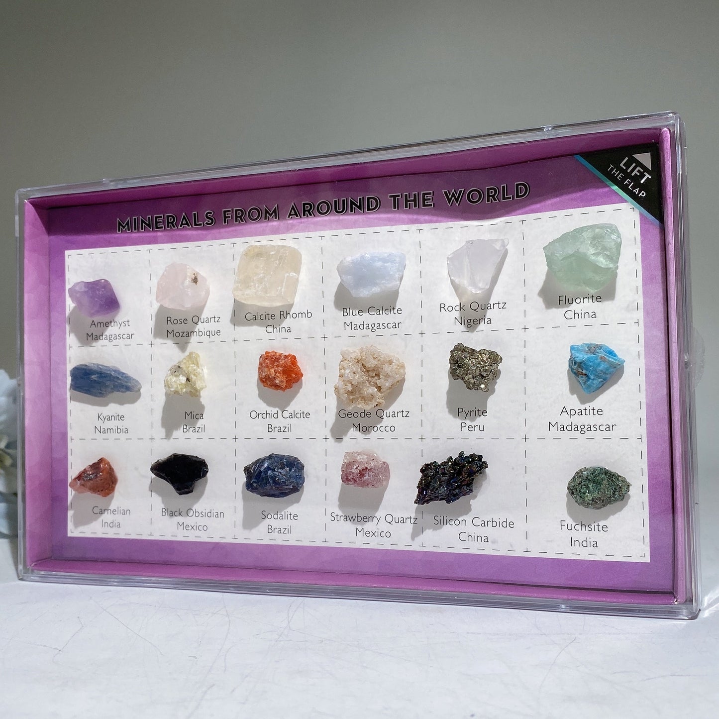 Minerals From Around The World Box Set Crystal Healing Bulk Wholesale