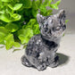 2.3" Mixed Crystal Cat Carvings Bulk Wholesale