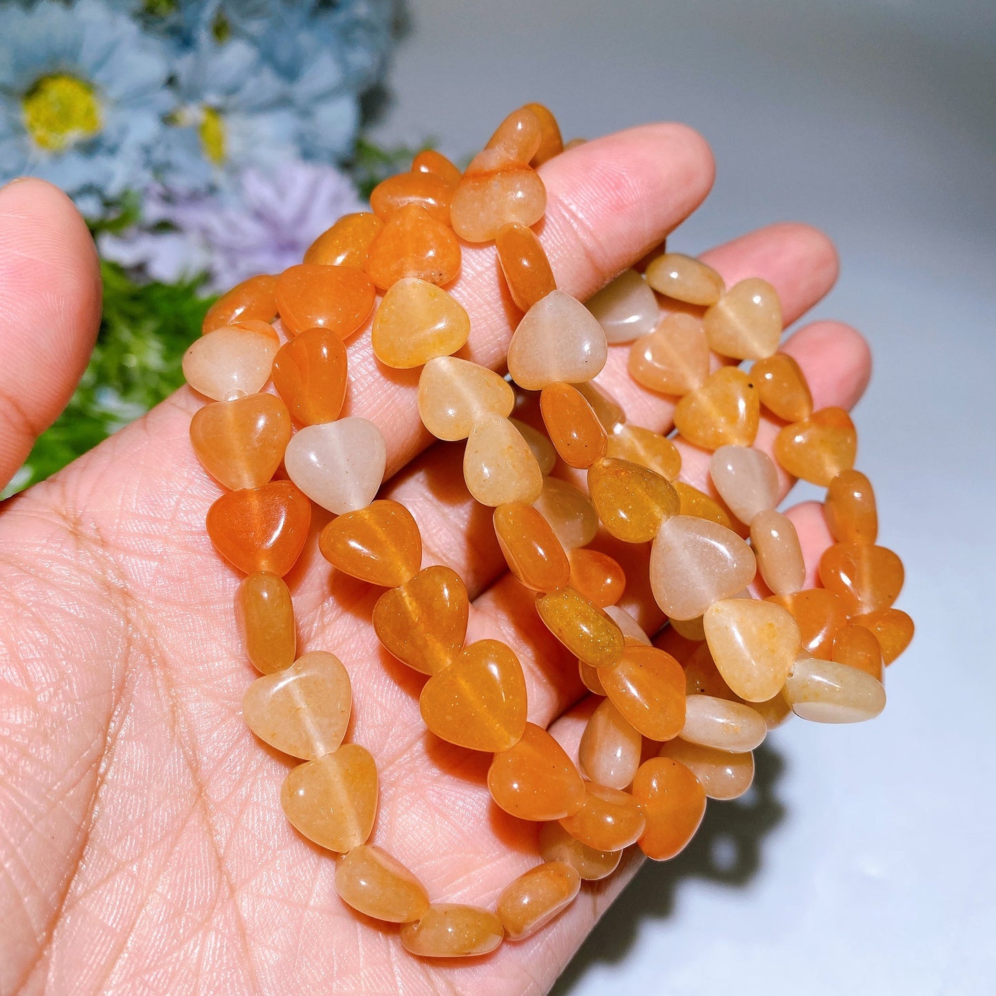 Crystal Heart Bracelet Crystal Healing Bulk Wholesale