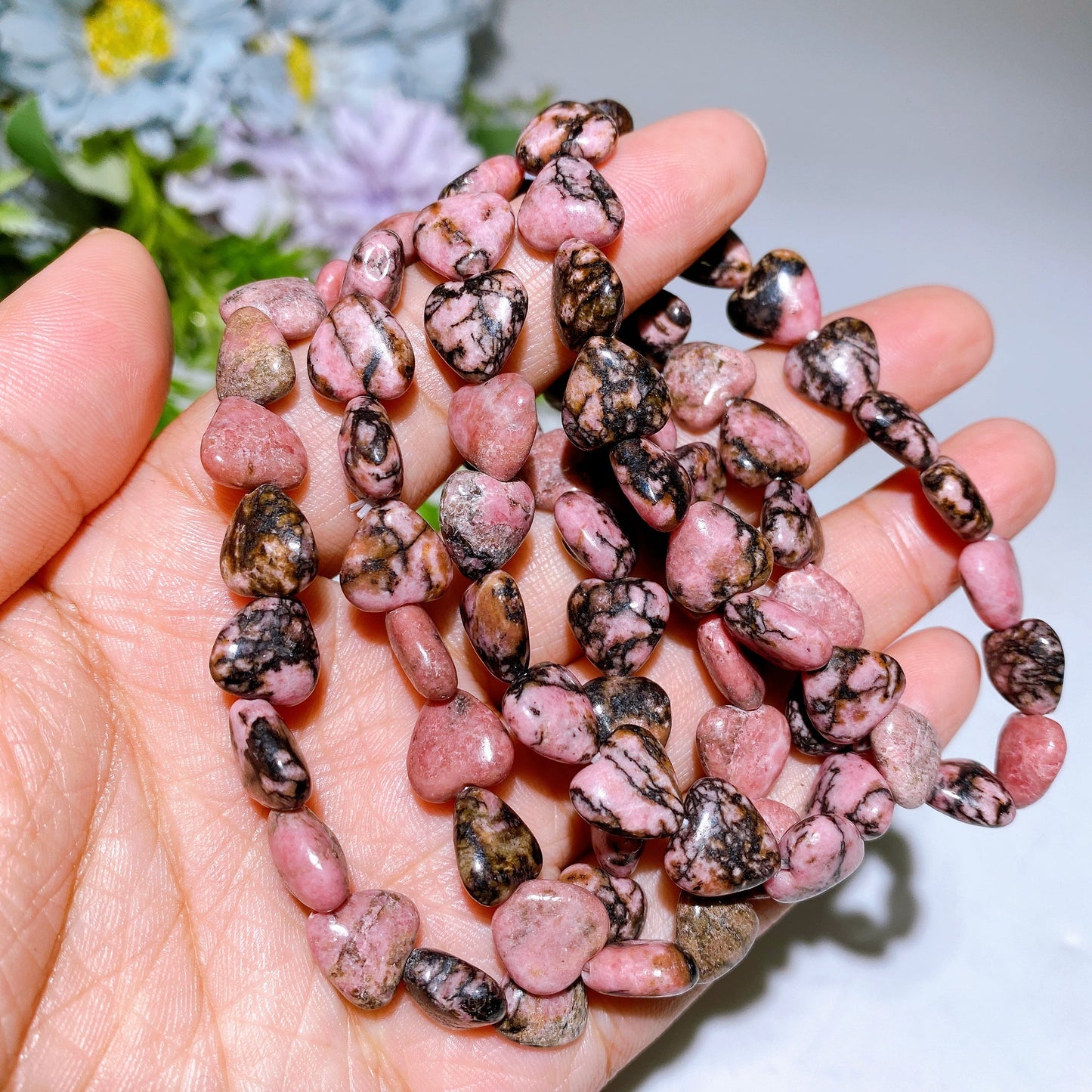 Crystal Heart Bracelet Crystal Healing Bulk Wholesale