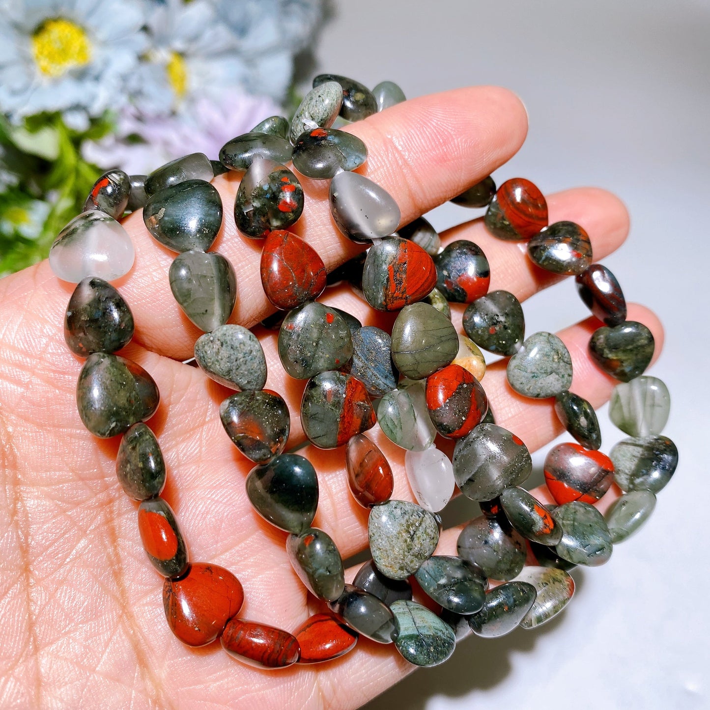 Crystal Heart Bracelet Crystal Healing Bulk Wholesale