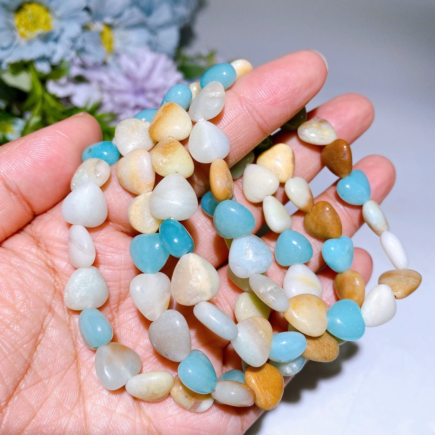 Crystal Heart Bracelet Crystal Healing Bulk Wholesale
