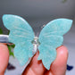 2.0"-2.3" Crystal Butterfly Hairpin Crystal Healing Bulk Wholesale