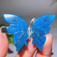2.0"-2.3" Crystal Butterfly Hairpin Crystal Healing Bulk Wholesale