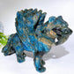 28cm Large Unique Labradorite Smilodon with Wings Carving Crystal Healing Bulk Wholesale