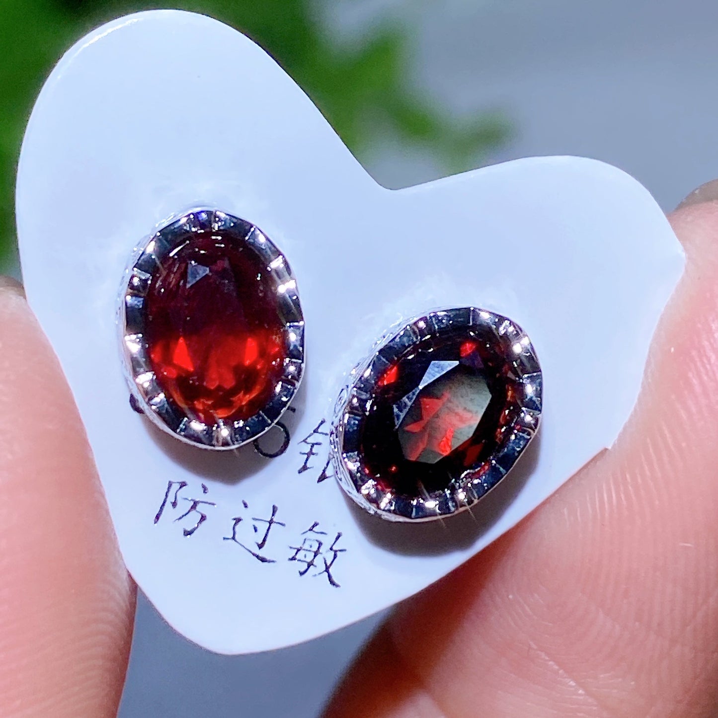 S925 Crystal Ear Stud Earring Crystal Healing Bulk Wholesale