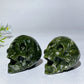 2.3" Serpentine Skull Carving Crystal Healing Bulk Whoelsale