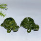 4.0" Serpentine Turtle Bowl Carving Crystal Healing Bulk Wholesale