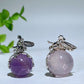 Rose Quartz Amethyst Fairy Pendant Crystal Healing Bulk Wholesale
