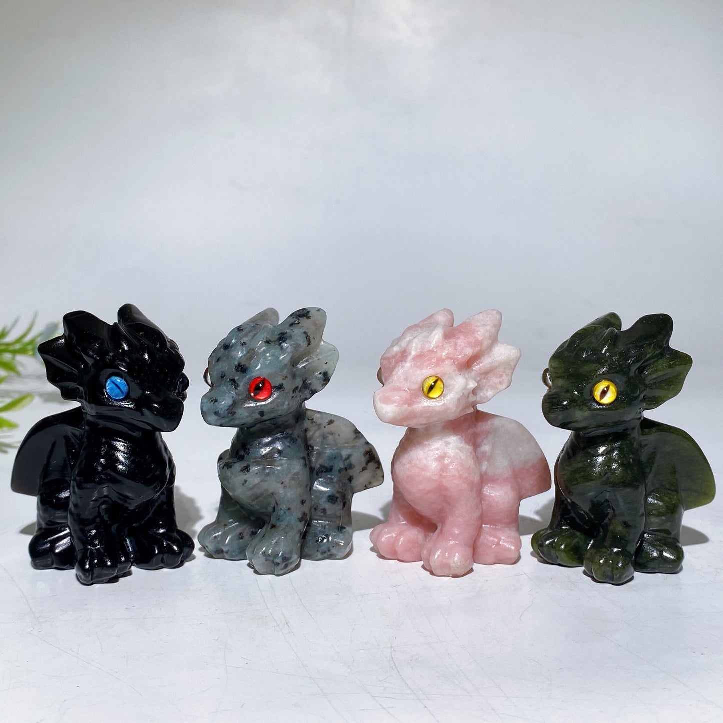 2.3" Crystal Dragon Carving Crystal Healing Bulk Wholesale