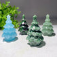 2.35" Mixed Crystal Christmas Tree Carvings Bulk Wholesale