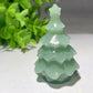 2.35" Mixed Crystal Christmas Tree Carvings Bulk Wholesale