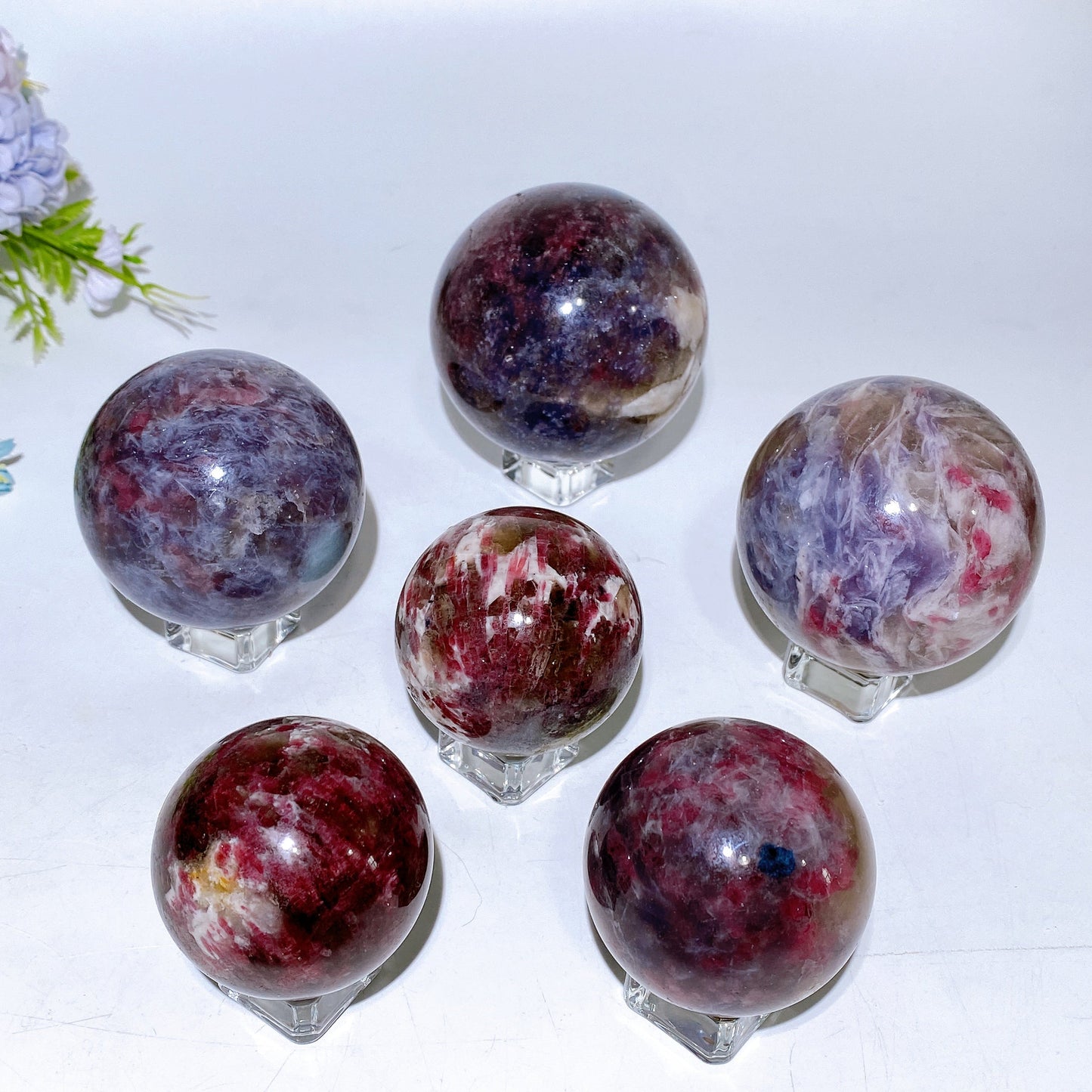 1.8"-3.0" Unicorn Stone Sphere Crystal Healing Bulk Wholesale