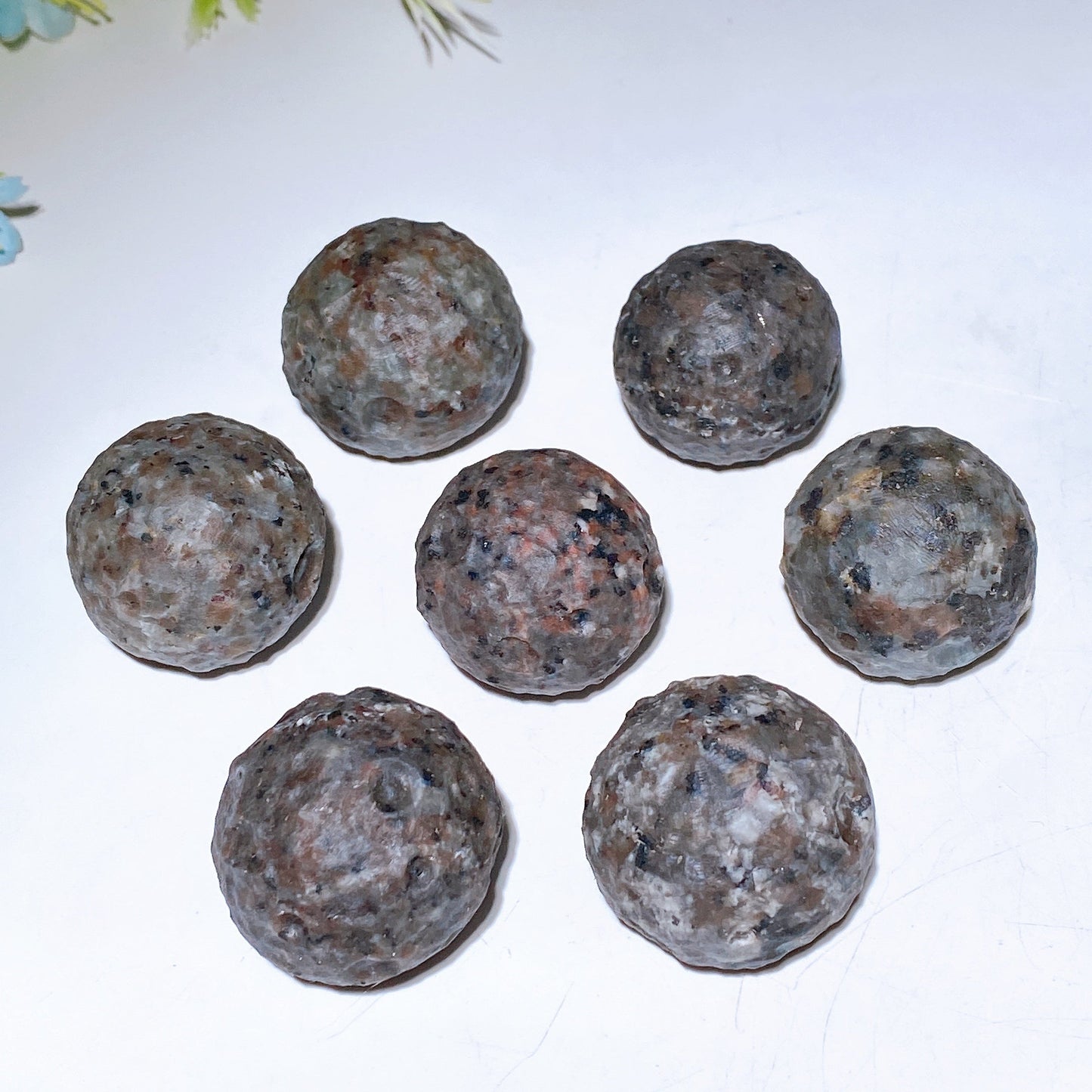 1.3" Yooperlite Planet Sphere Crystal Healing Bulk Wholesale