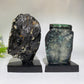 Natural Emerald Unique Face Carving Crystal Healing Bulk Wholesale