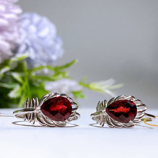 S925 Crystal Ring Crystal Healing Bulk Wholesale