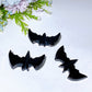 2.7" Black Obsidian Bat Carving Crystal Healing Bulk Wholesale