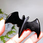 2.7" Black Obsidian Bat Carving Crystal Healing Bulk Wholesale