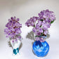 22-24cm Raw Amethyst Flower Vase Free Form Crystal Healing Bulk Wholesale