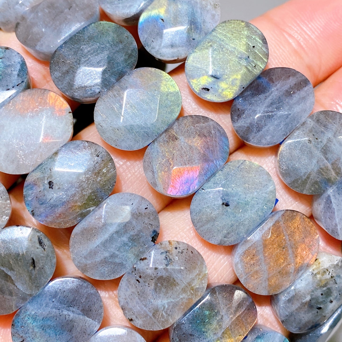 Sunset Labradorite Bangle Crystal healing Bulk Wholesale