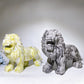 20cm Serpentine Picasso Stone Lion Carving Crystal Healing Bulk Wholesale