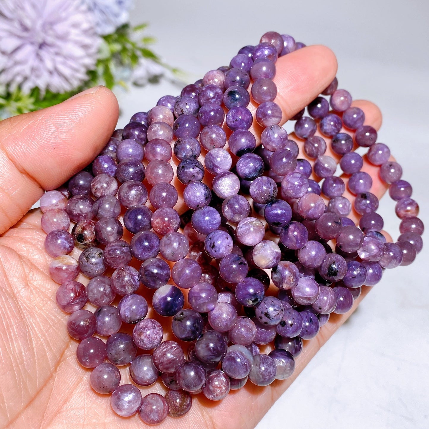 7mm Chaorite Bracelet Crystal Healing Bulk Wholesale