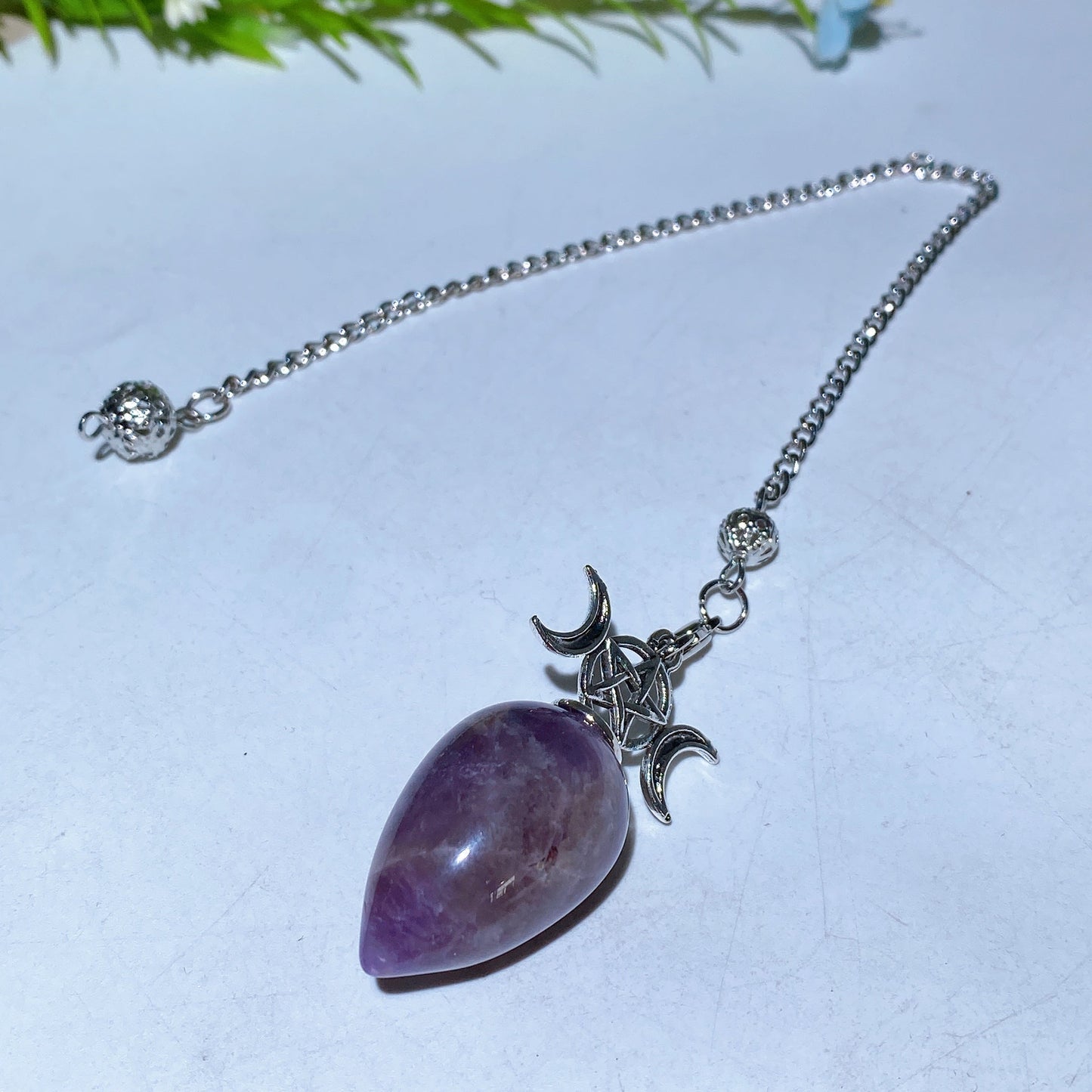 25cm Crystal Pendulum Crystal Healing Bulk Wholesale